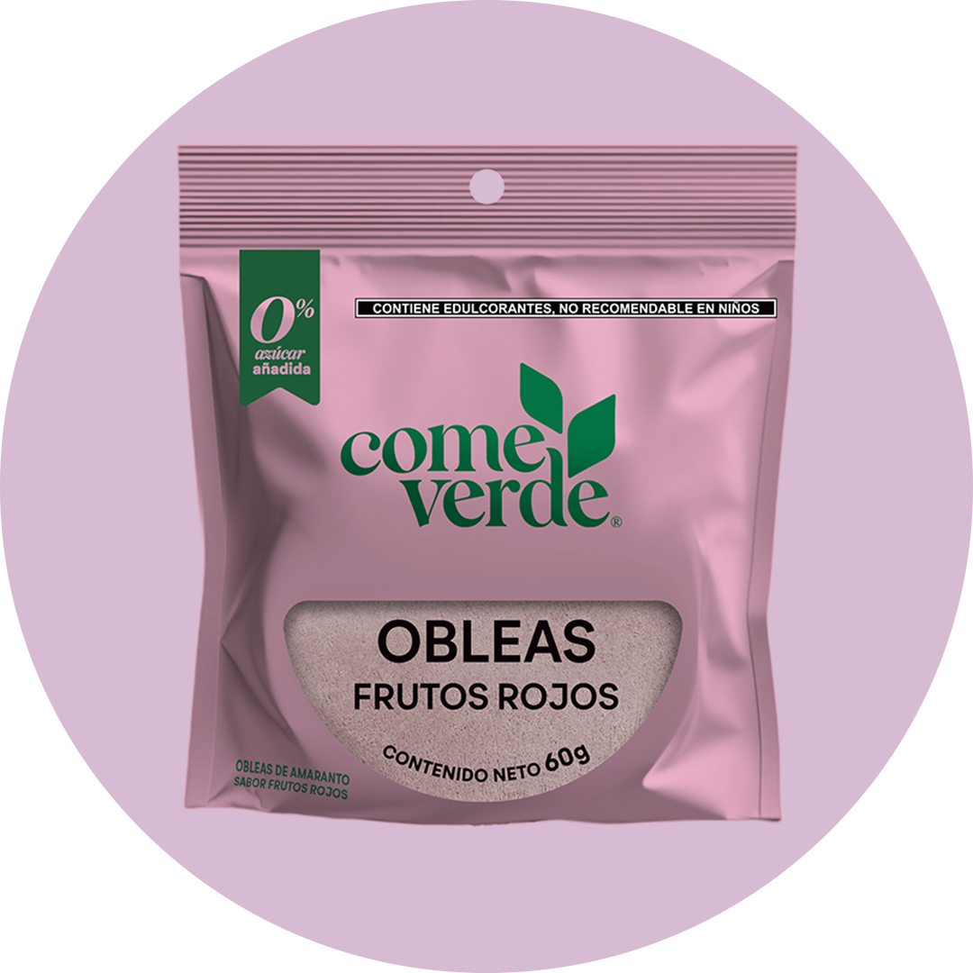 OBLEAS FRUTOS ROJOS 60g