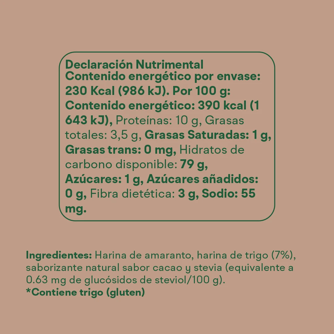 OBLEAS CACAO 60g