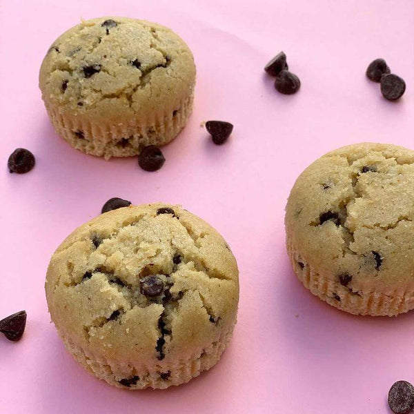 Muffins de Choco Chips - Come Verde