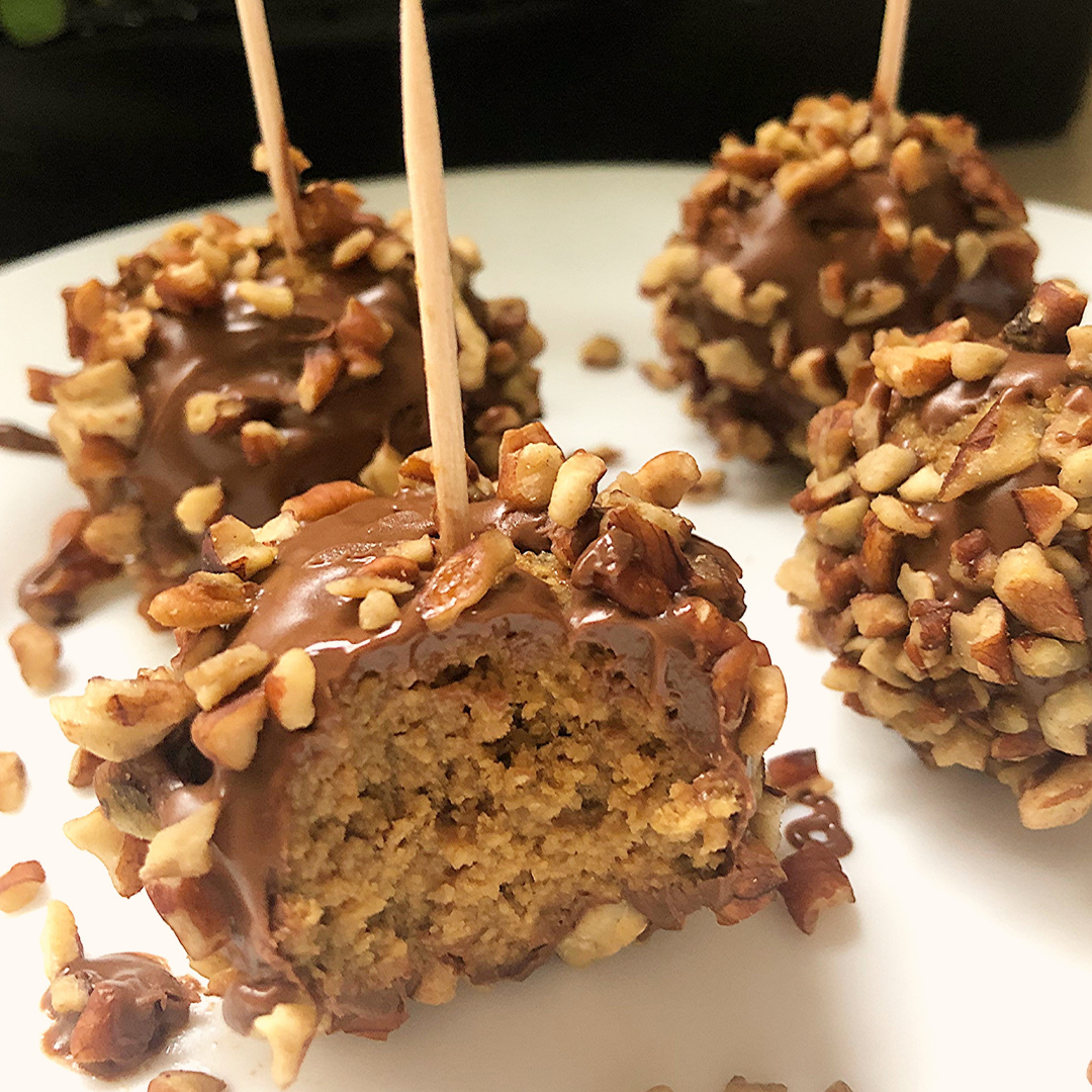 Cakepops de chocolate sin azúcar - Come Verde