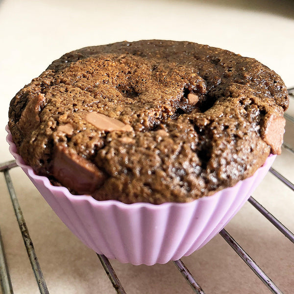 Muffins de chocolate - Come Verde