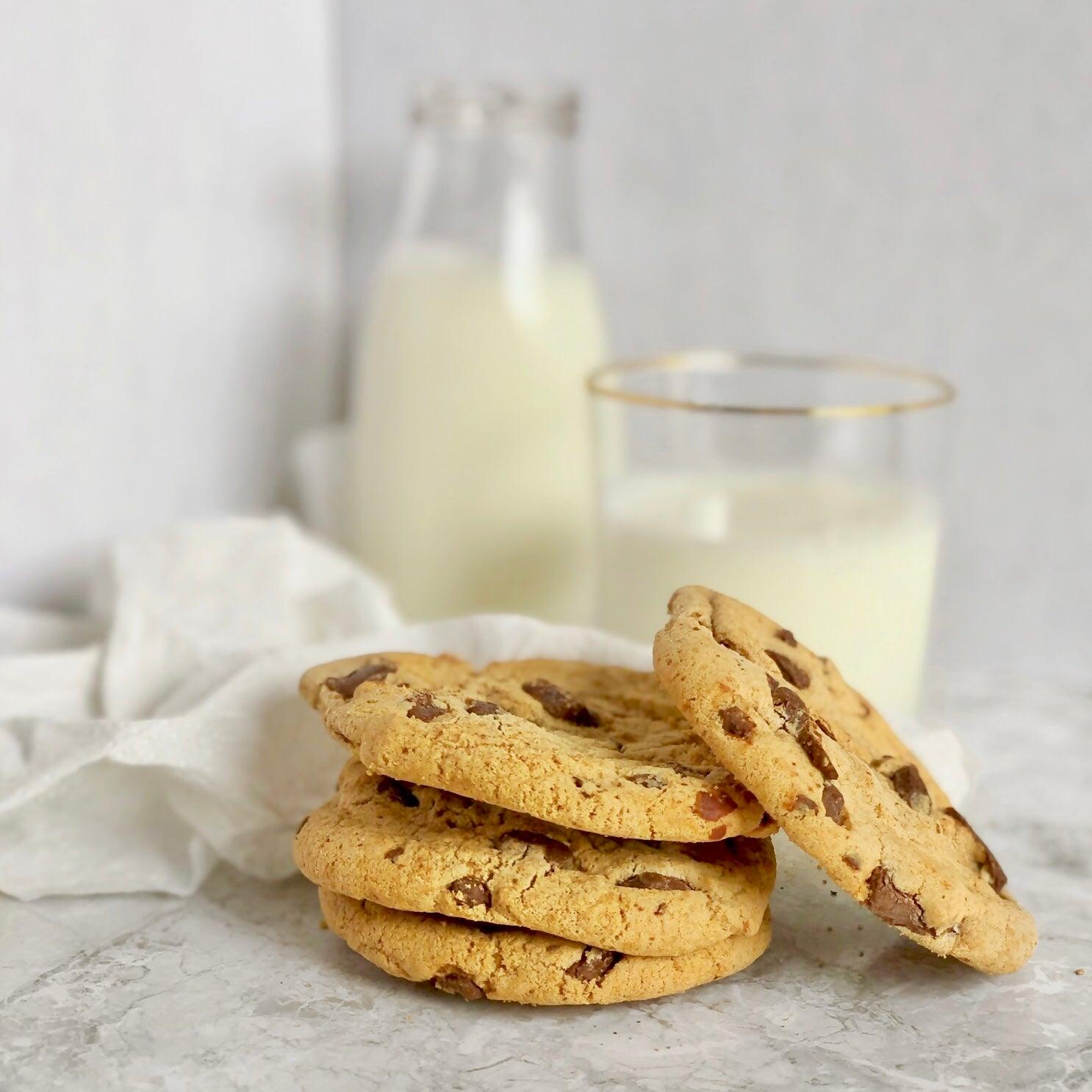 Galletas de Cacahuate & Chispas Saludables - Come Verde