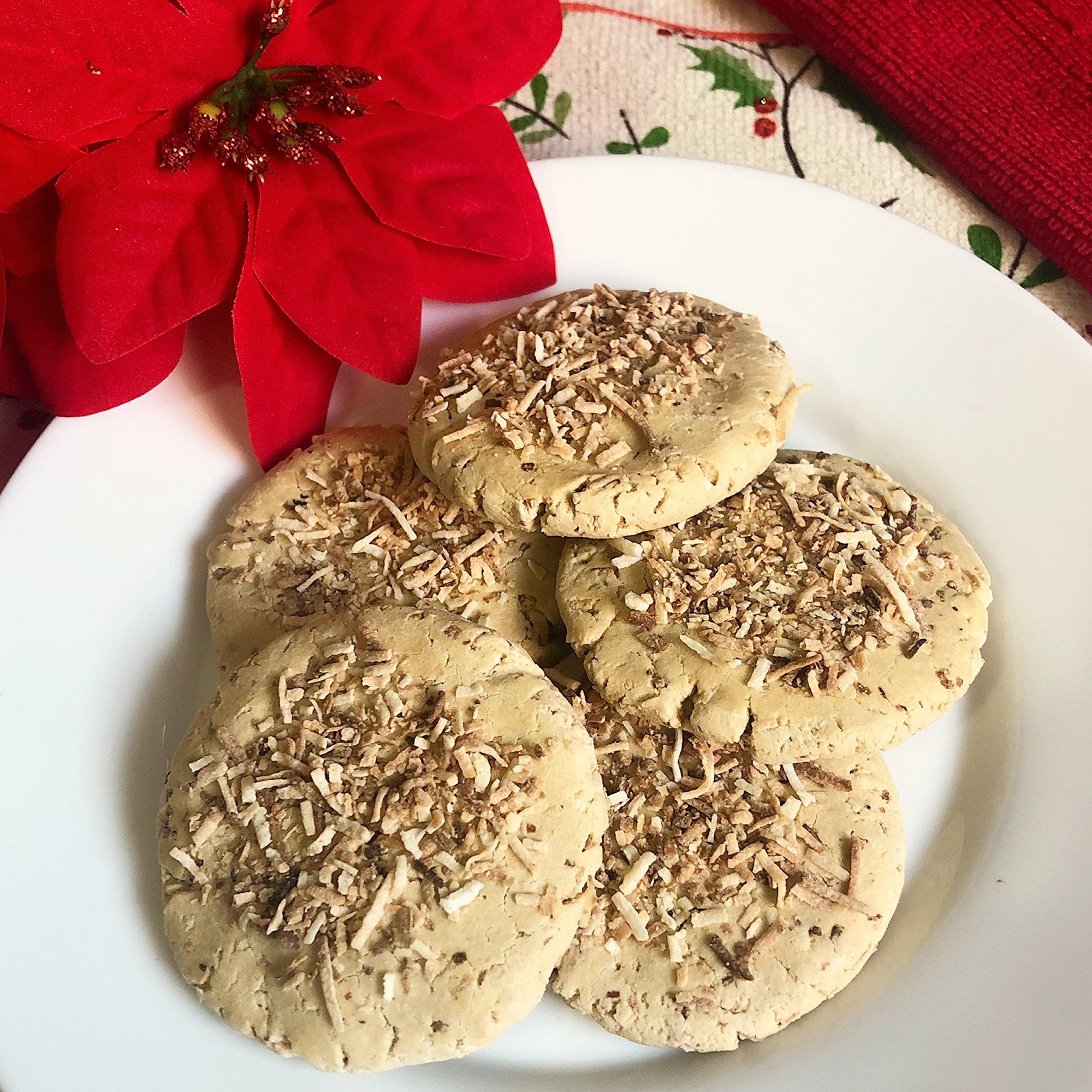 Galletas navideñas de coco - Come Verde