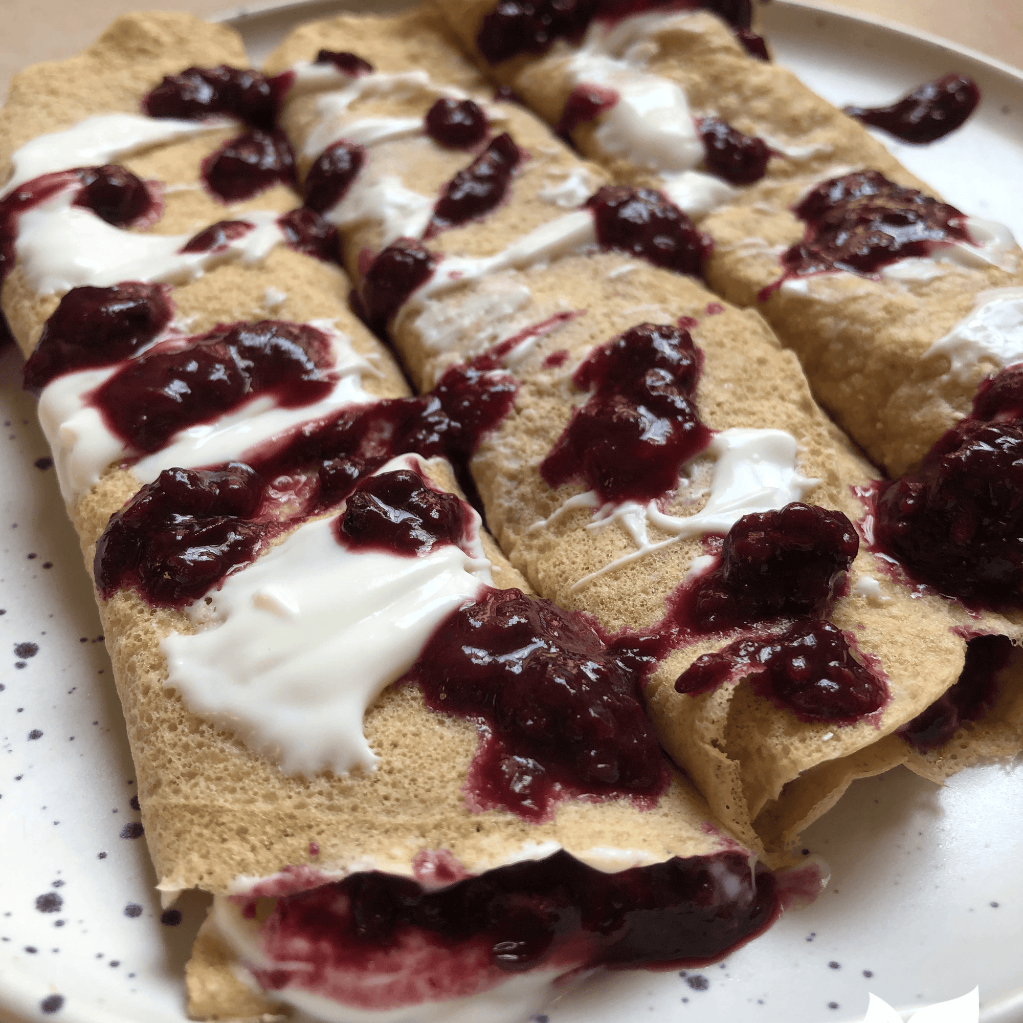Crepas de mermelada - Come Verde