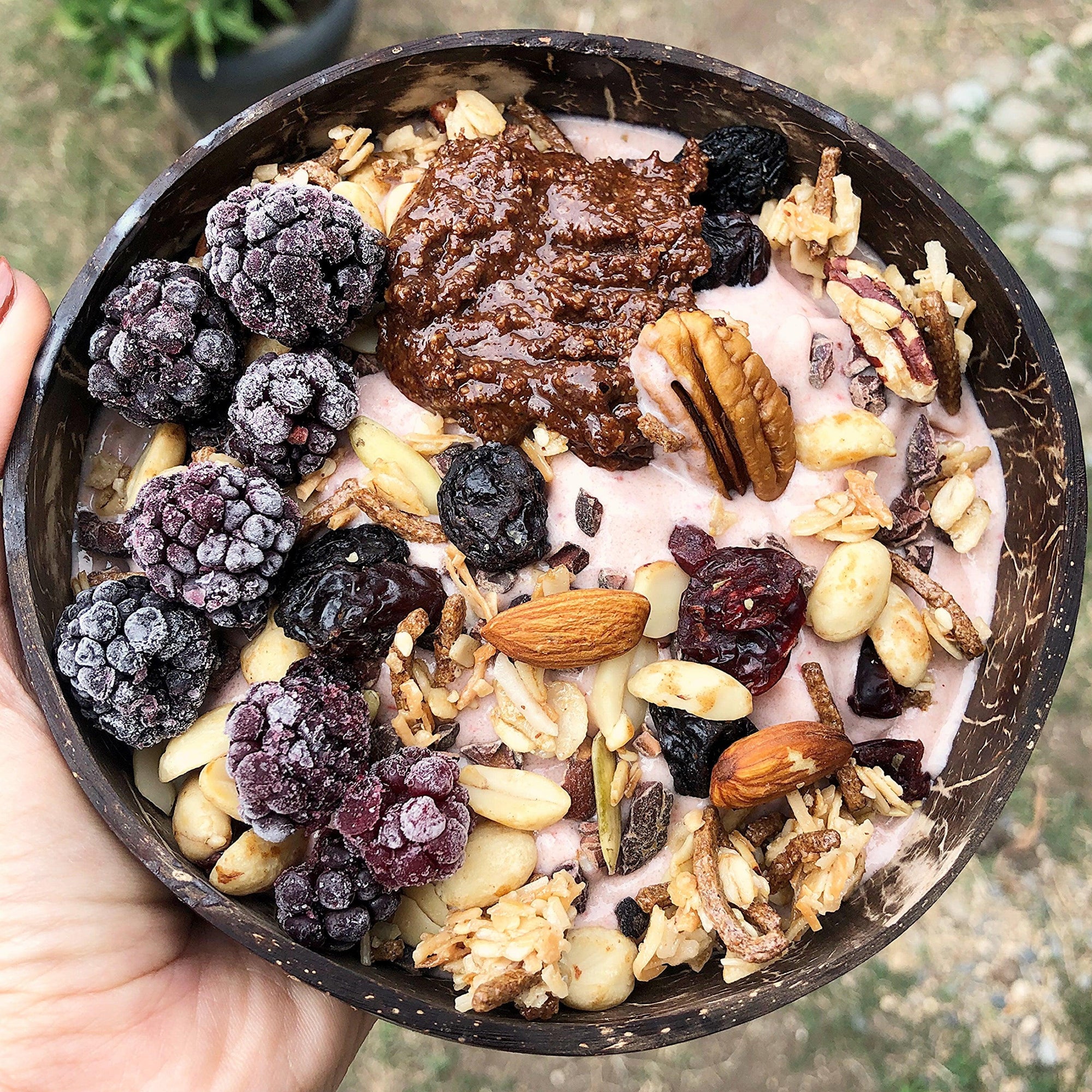 Strawbanana bowl - Come Verde