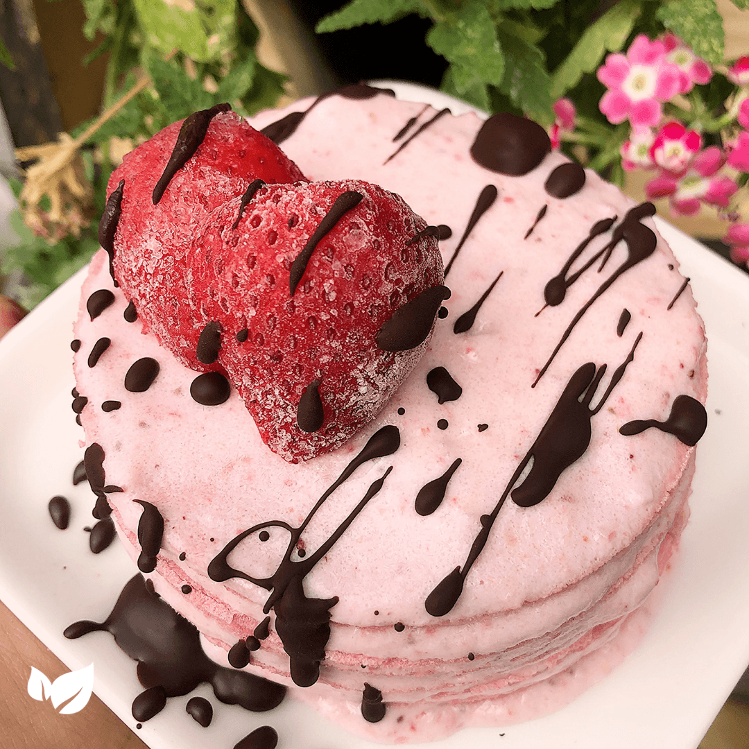 Pastel mil hojas con obleas - Come Verde