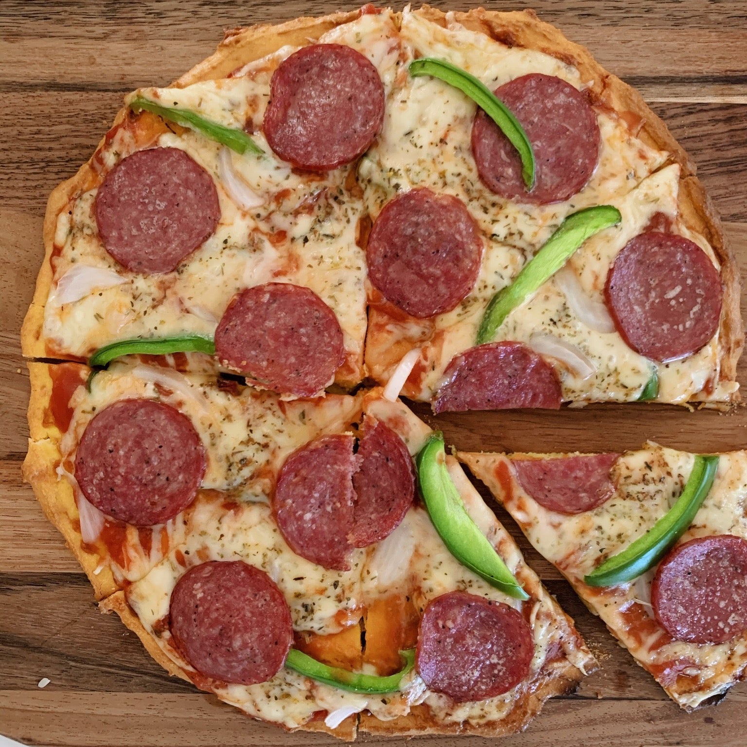 Pizza Casera - Come Verde