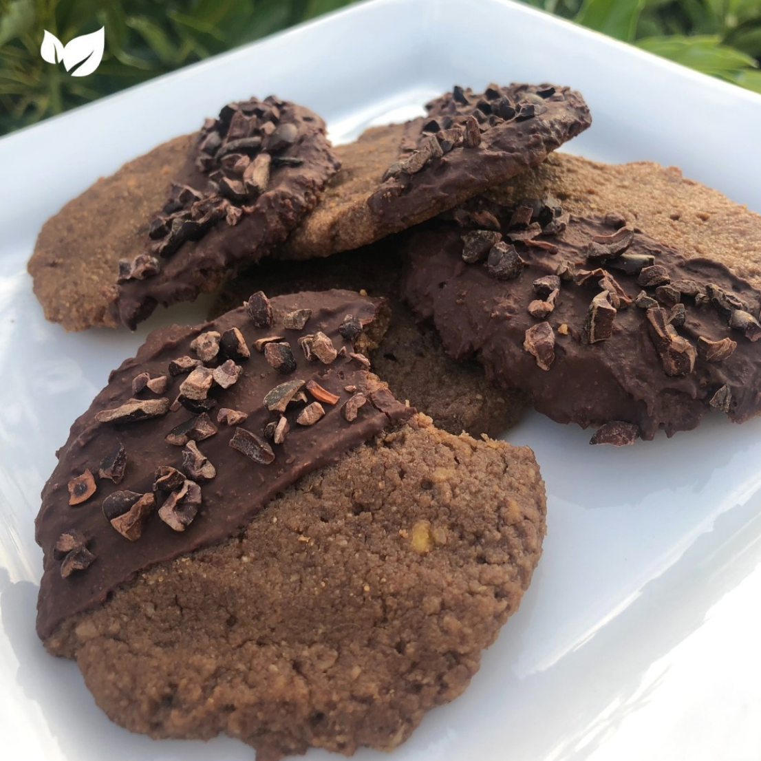 Galletas de Chocolate y Almendra🍫 - Come Verde