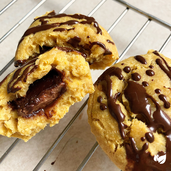 Muffins con chocolate - Come Verde