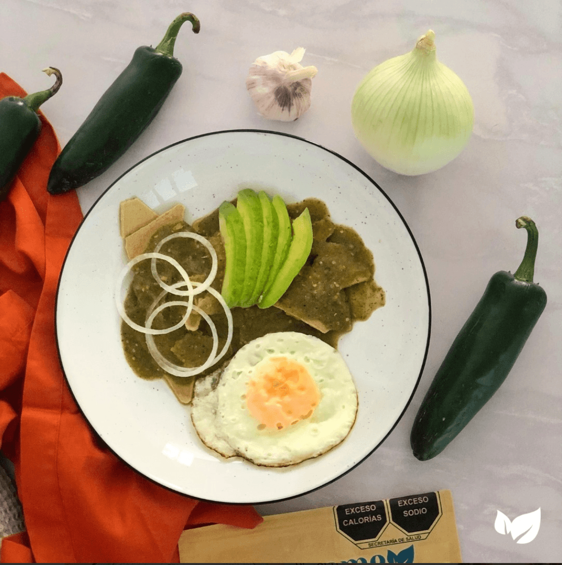 Chilaquiles Verdes - Come Verde