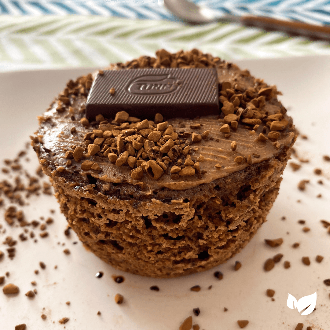 Mug Cake Choco-café - Come Verde