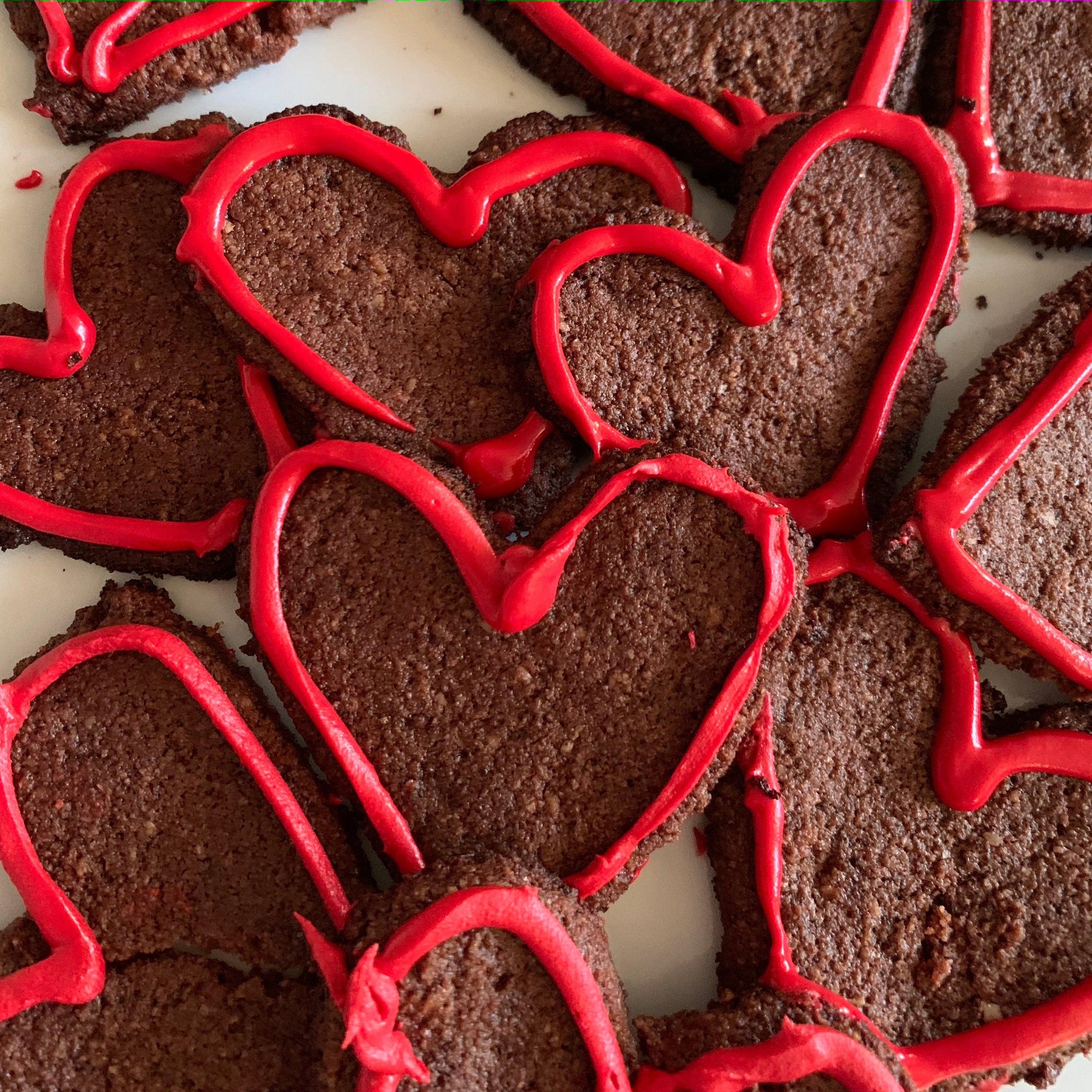 Galletas de corazón - Come Verde