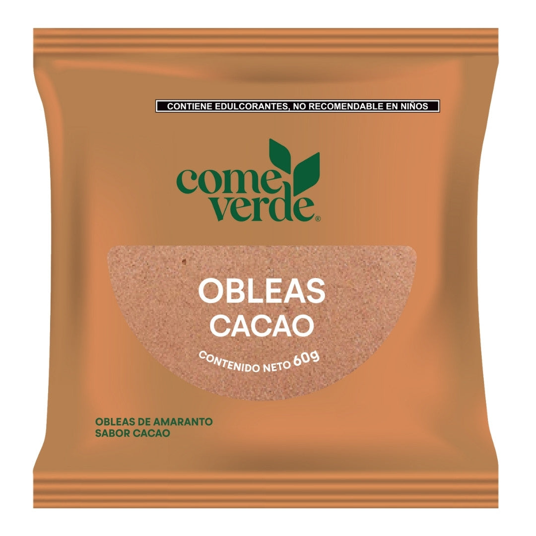 6x OBLEAS CACAO 60g