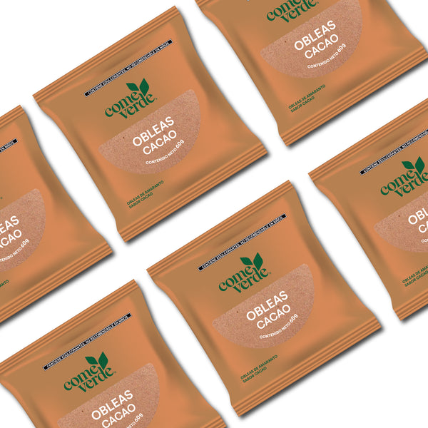 6x OBLEAS CACAO 60g