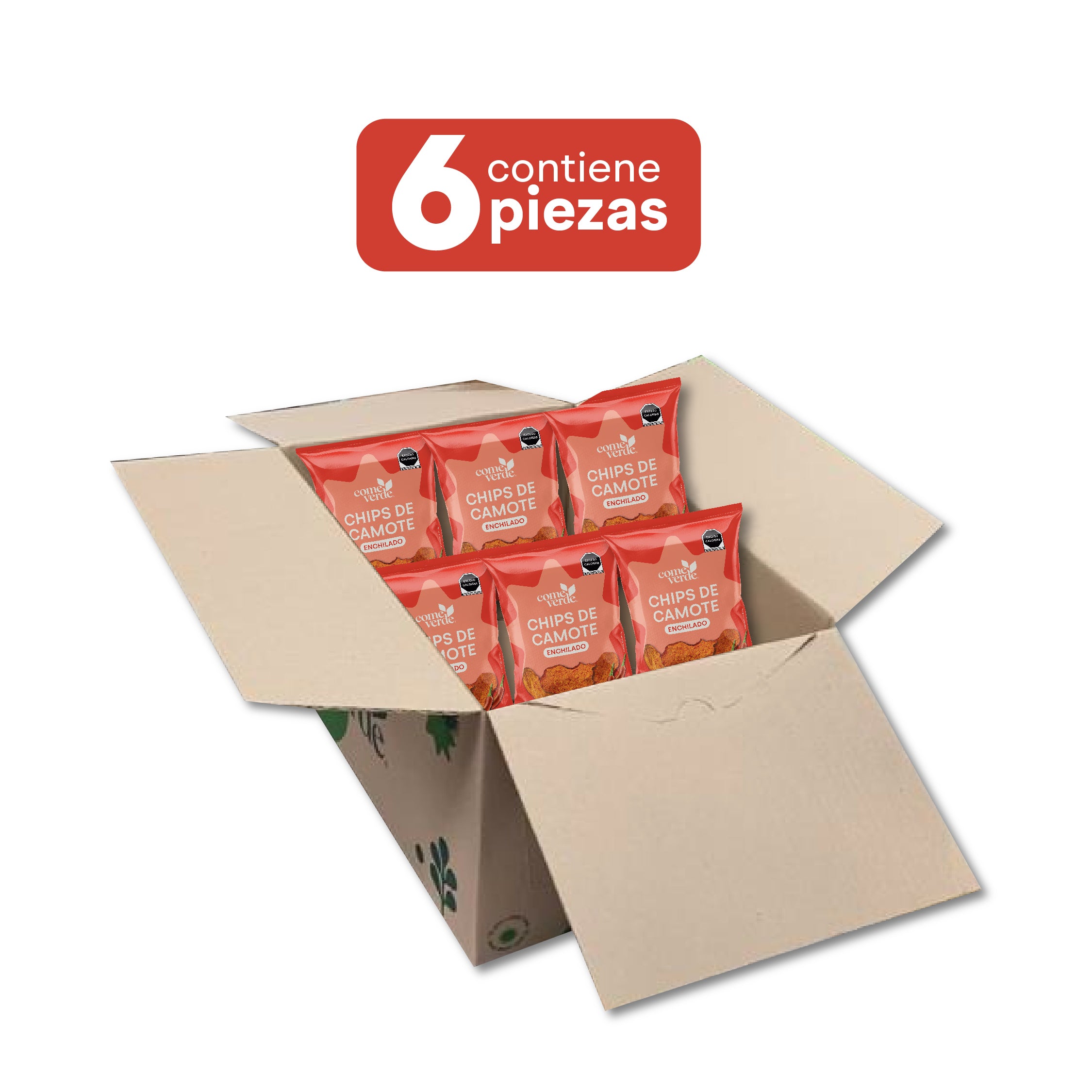 6 PACK CAMOTE ENCHILADO 180g