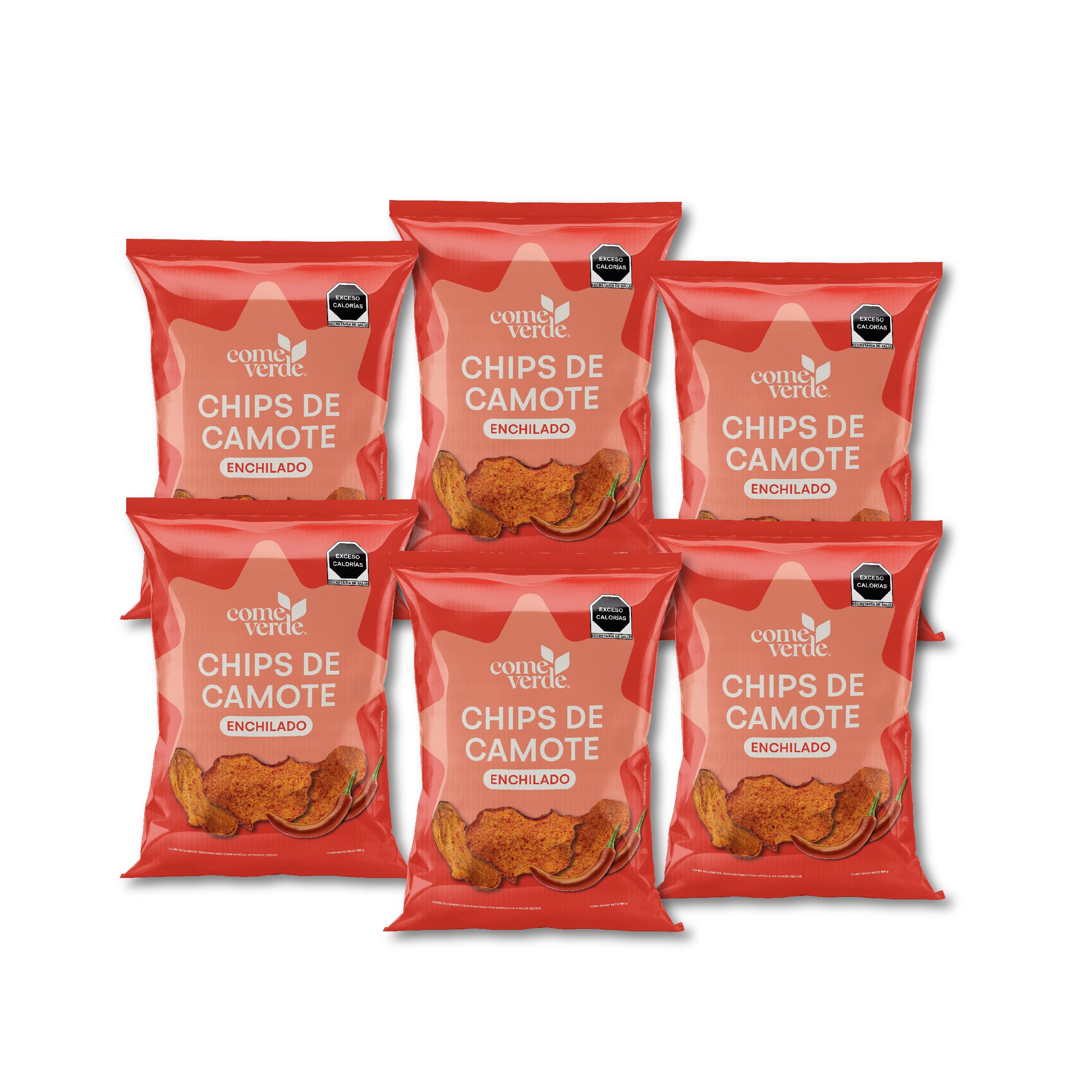 6 PACK CAMOTE ENCHILADO 180g