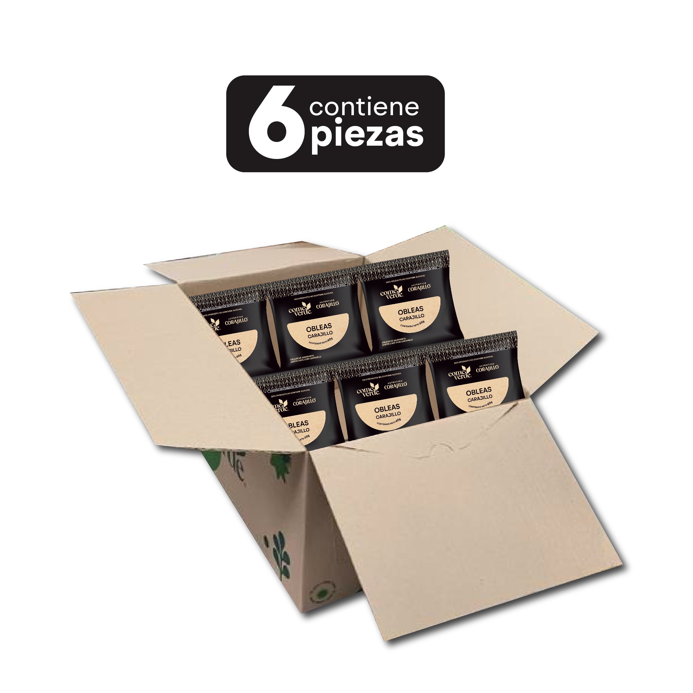 6x OBLEAS CARAJILLO 60g