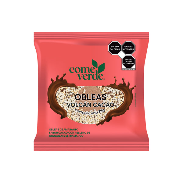 OBLEAS VOLCÁN DE CACAO 35g