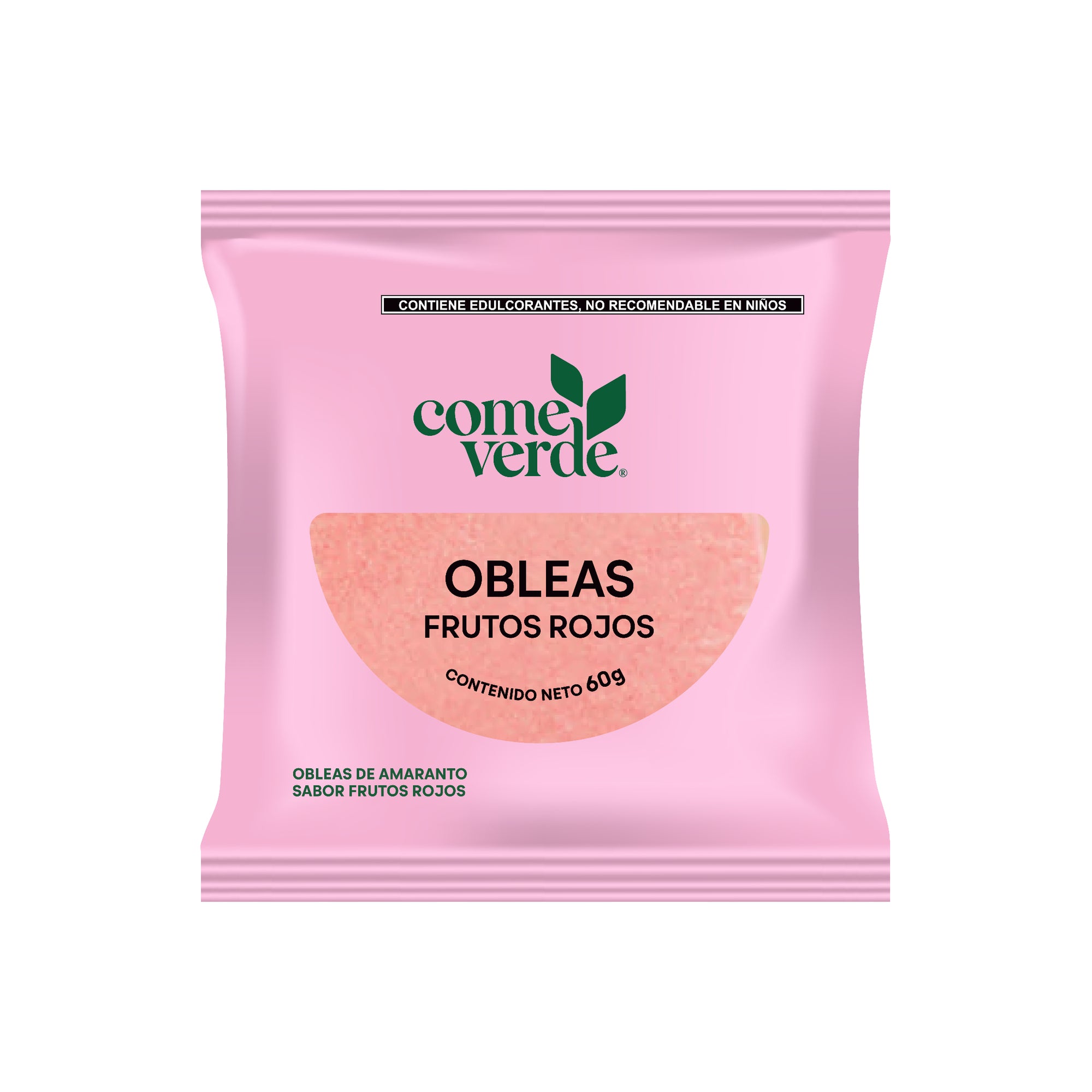 6x OBLEAS FRUTOS ROJOS 60g