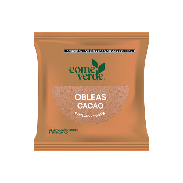 6x OBLEAS CACAO 60g