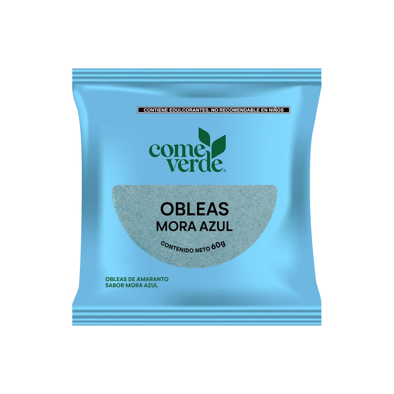 6x OBLEAS MORA AZUL 60g