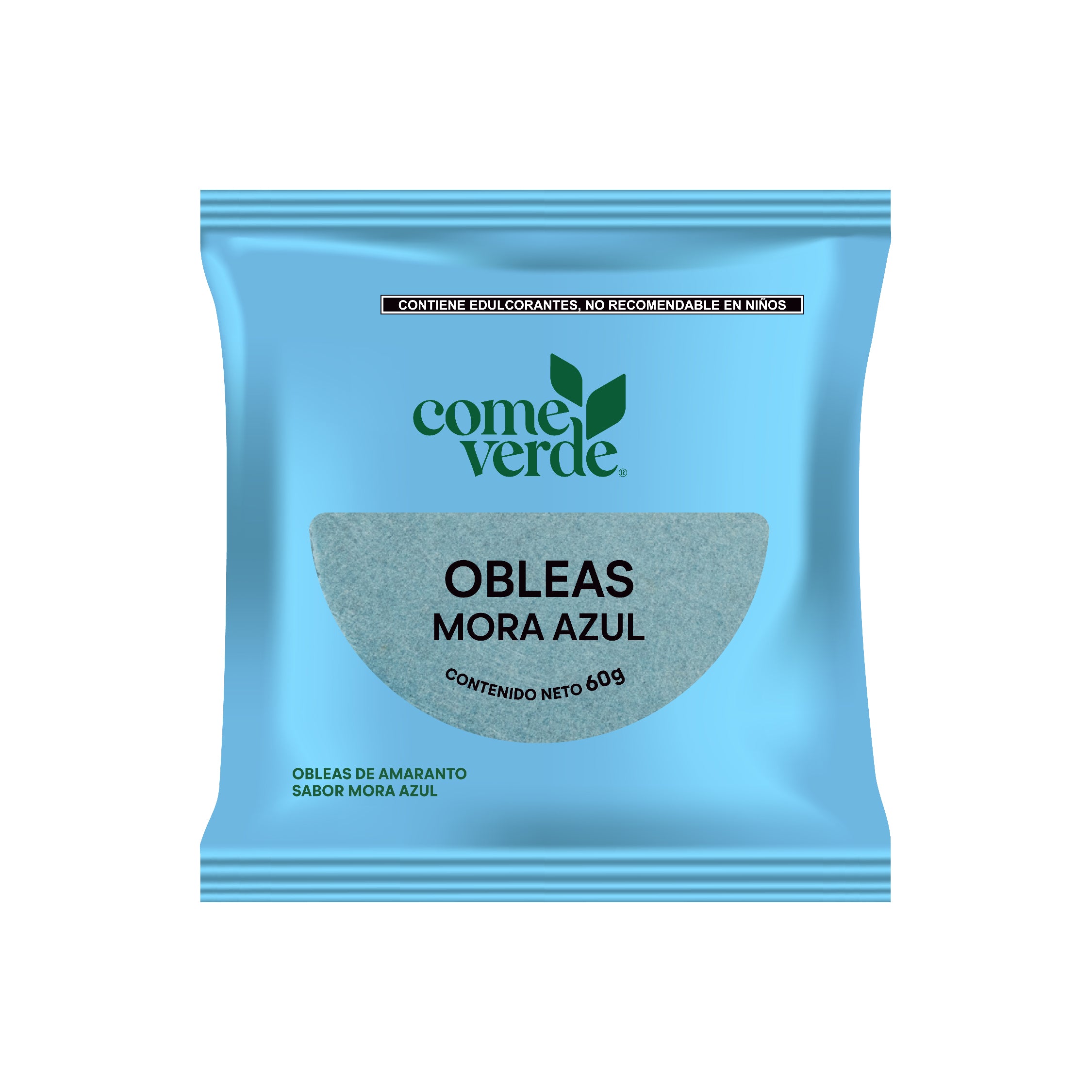 6x OBLEAS MORA AZUL 60g.