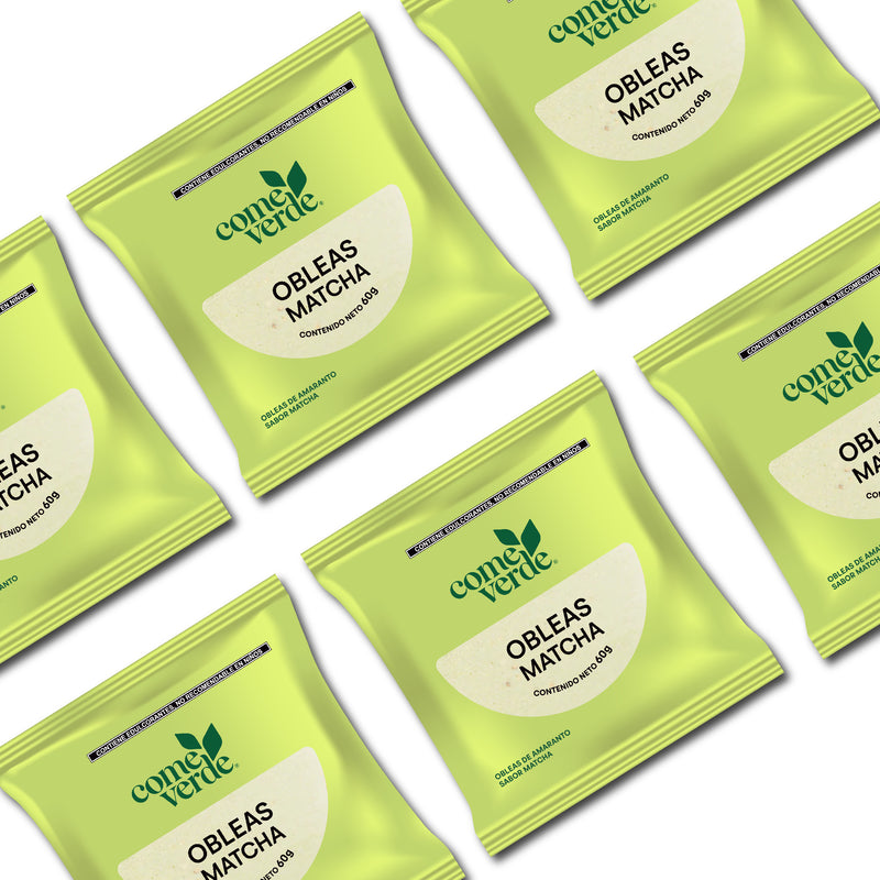 6x OBLEAS MATCHA 60g