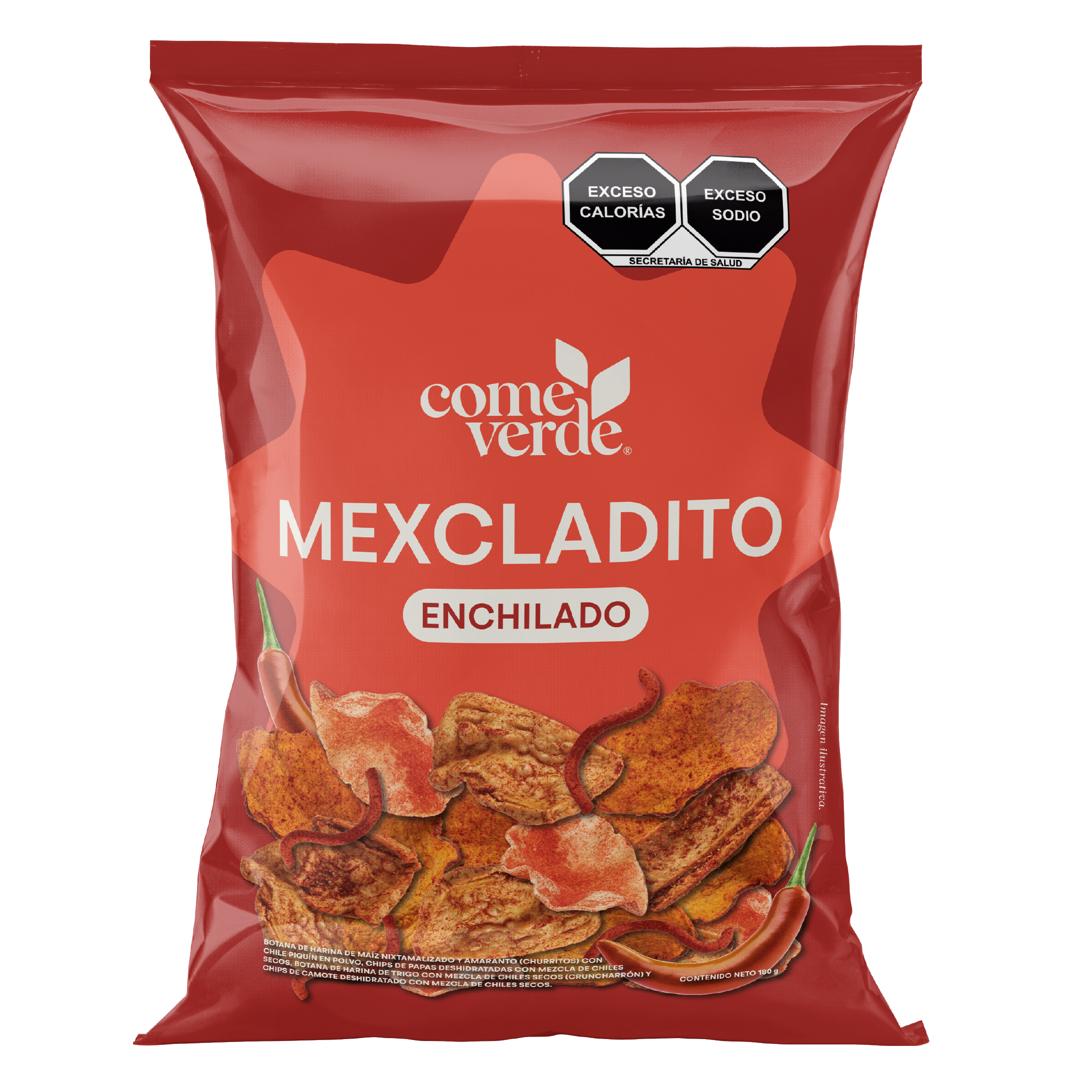 6 PACK MEXCLADITO ENCHILADO 180g