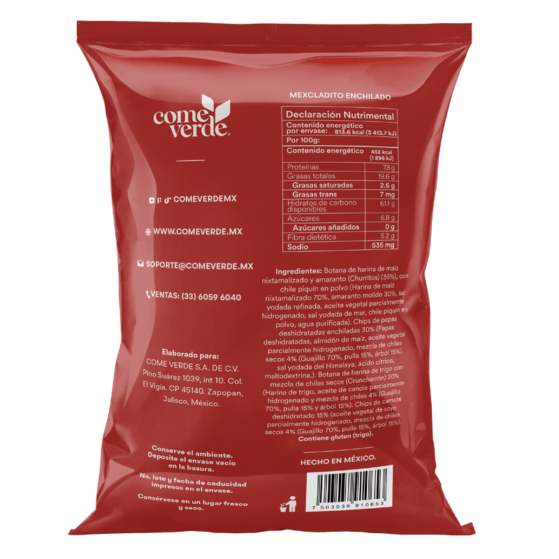 6 PACK MEXCLADITO ENCHILADO 180g