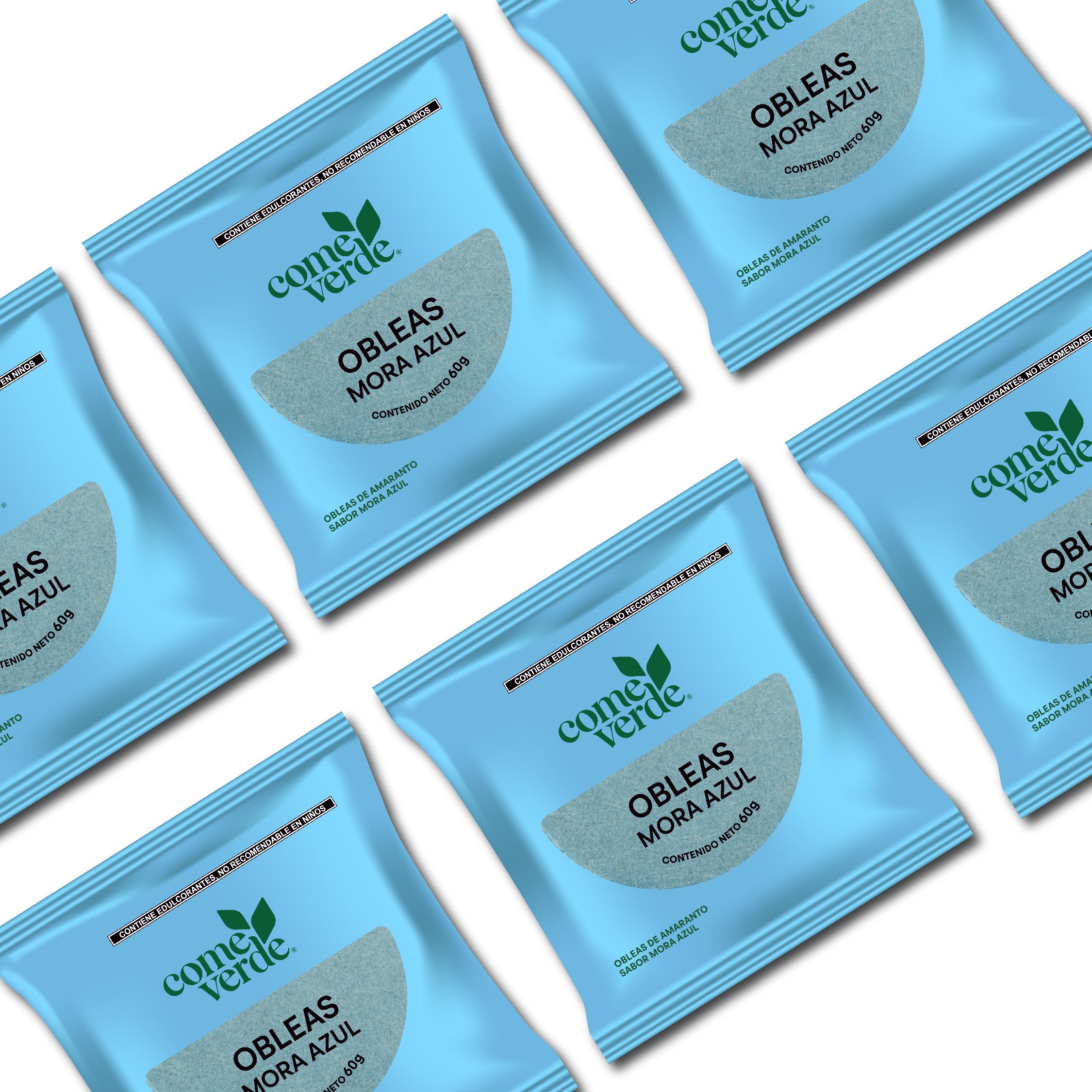 6x OBLEAS MORA AZUL 60g.