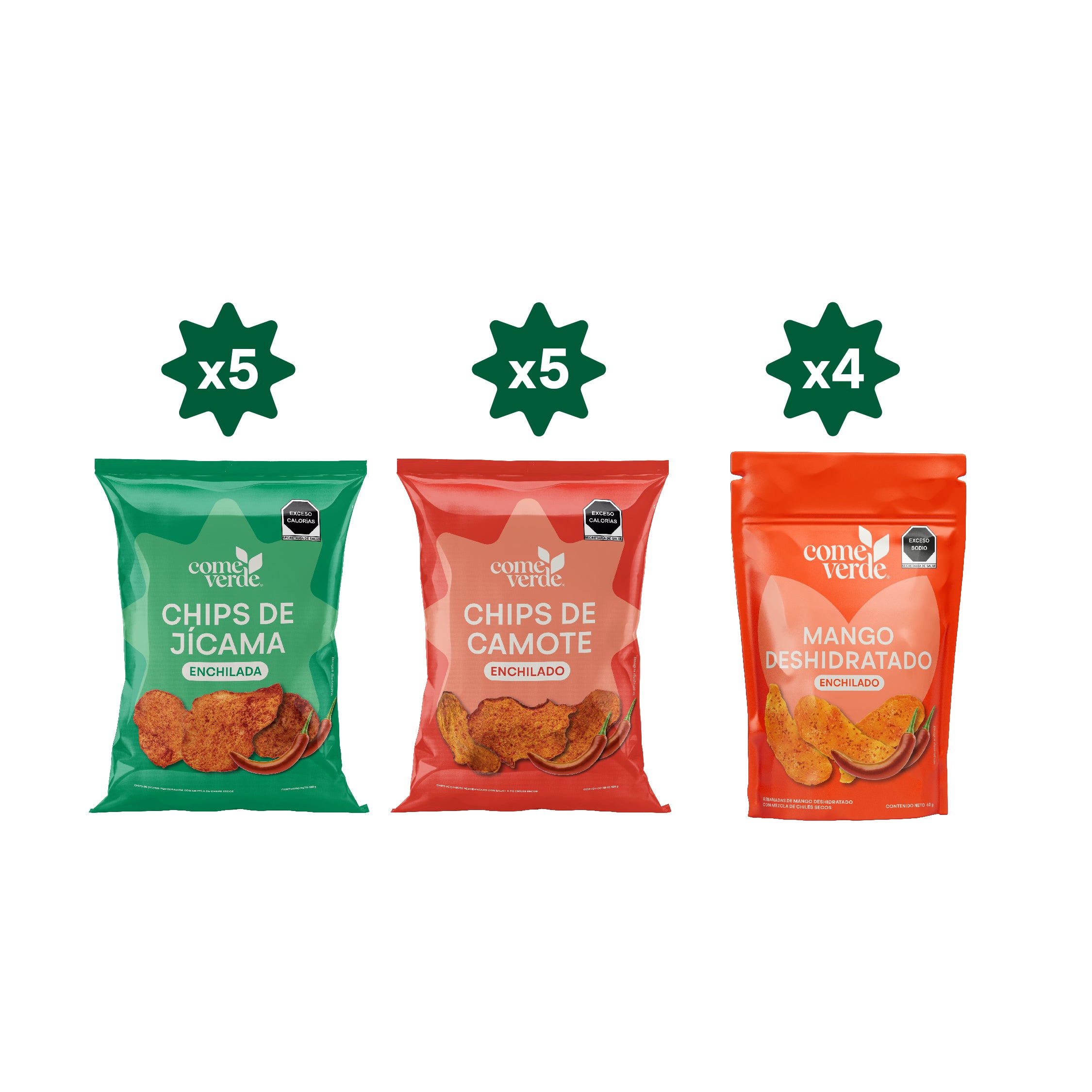 SNACKS ENCHILADOS INDIVIDUALES