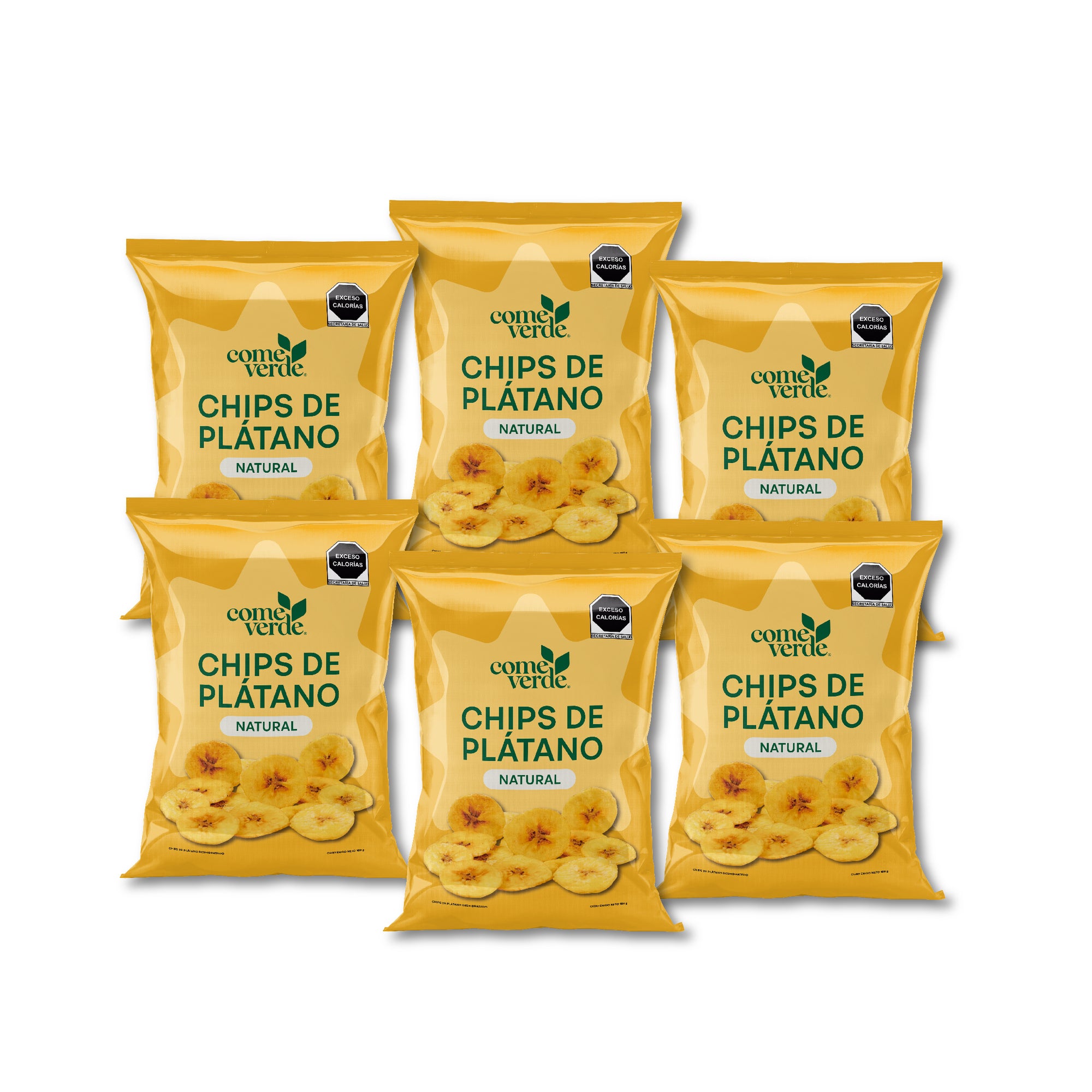 6x Plátano natural 60g