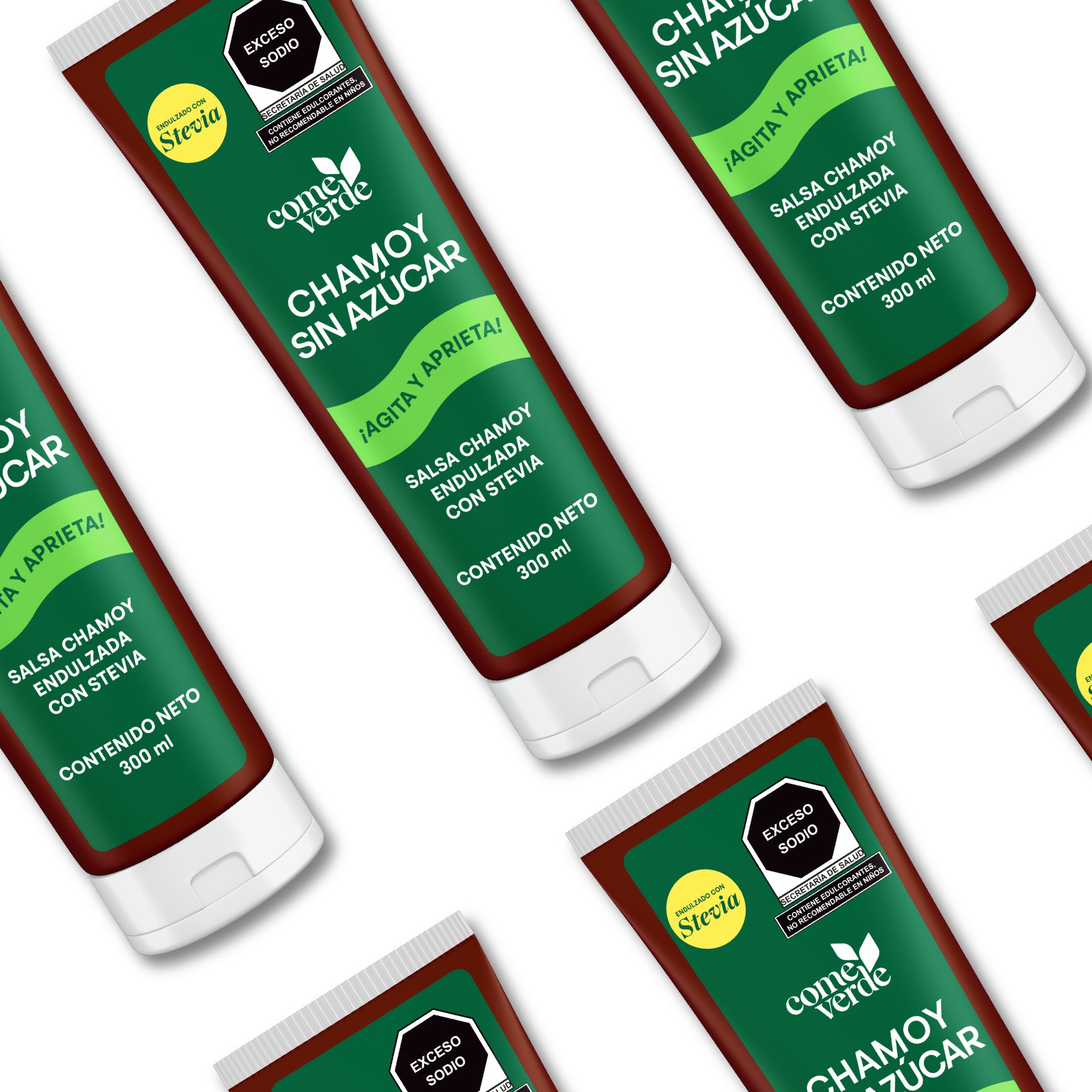 6 PACK CHAMOY SIN AZÚCAR 300ml