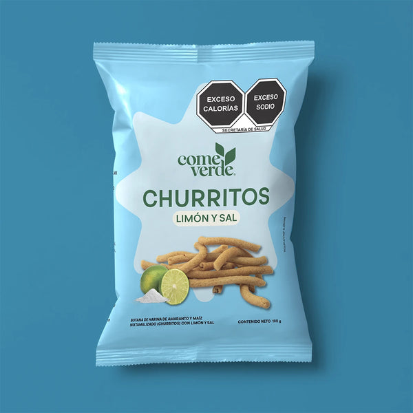 CHURRITOS LIMÓN Y SAL 100g