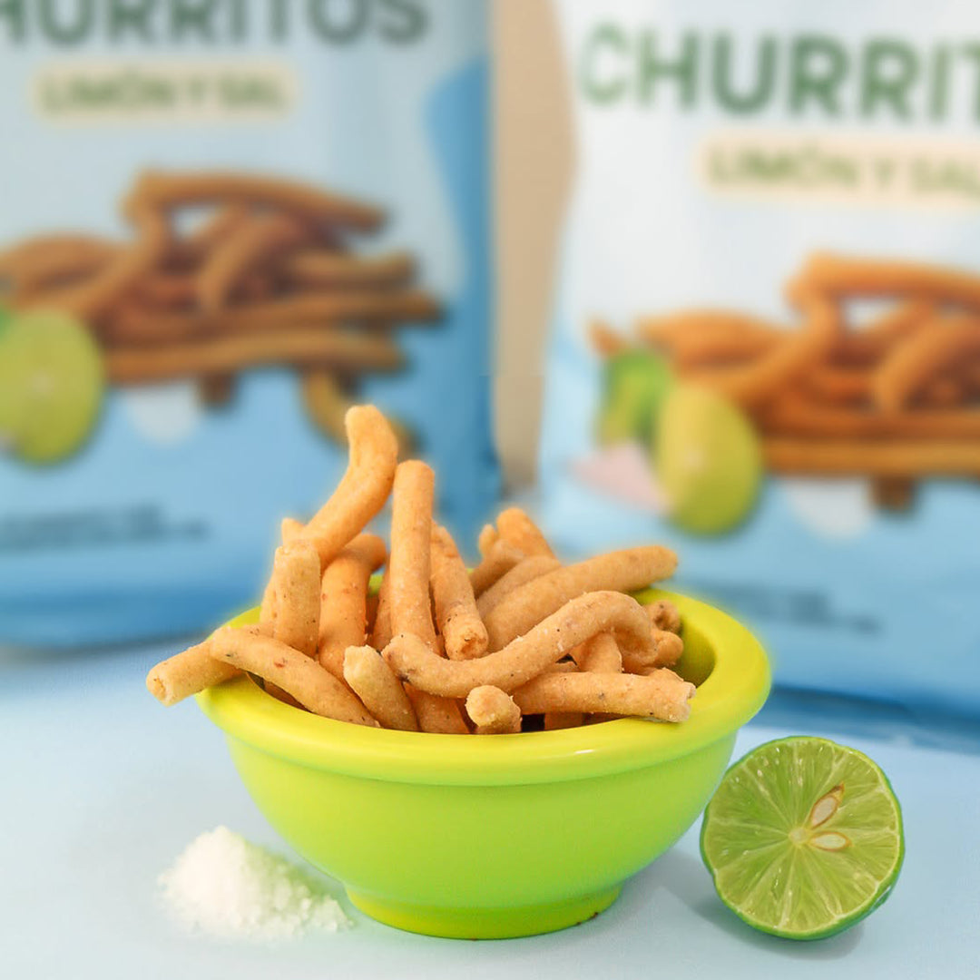 CHURRITOS LIMÓN Y SAL 100g
