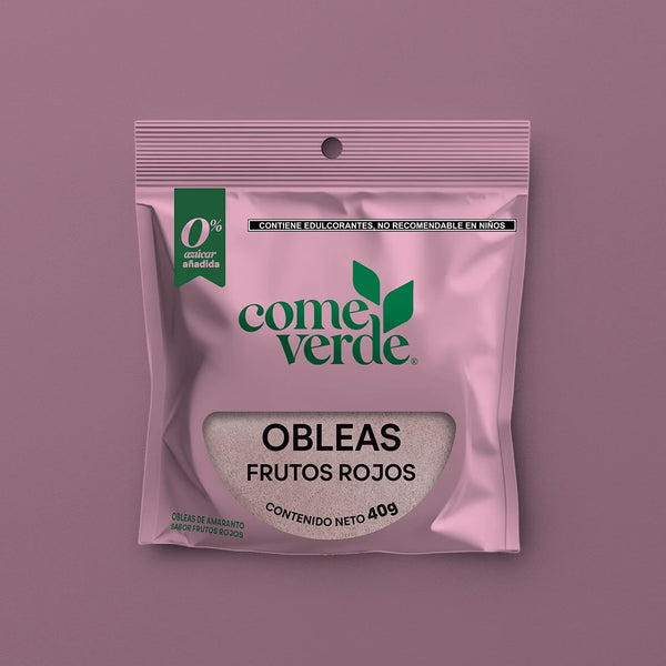 OBLEAS FRUTOS ROJOS 60g
