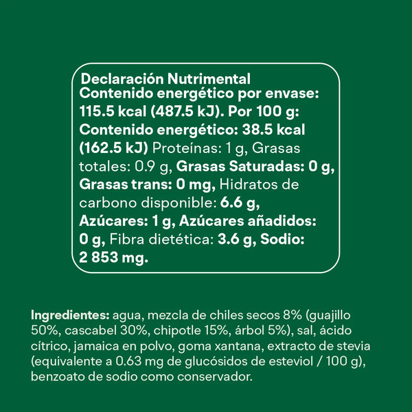 Chamoy Sin Azúcar 300ml (STEVIA)