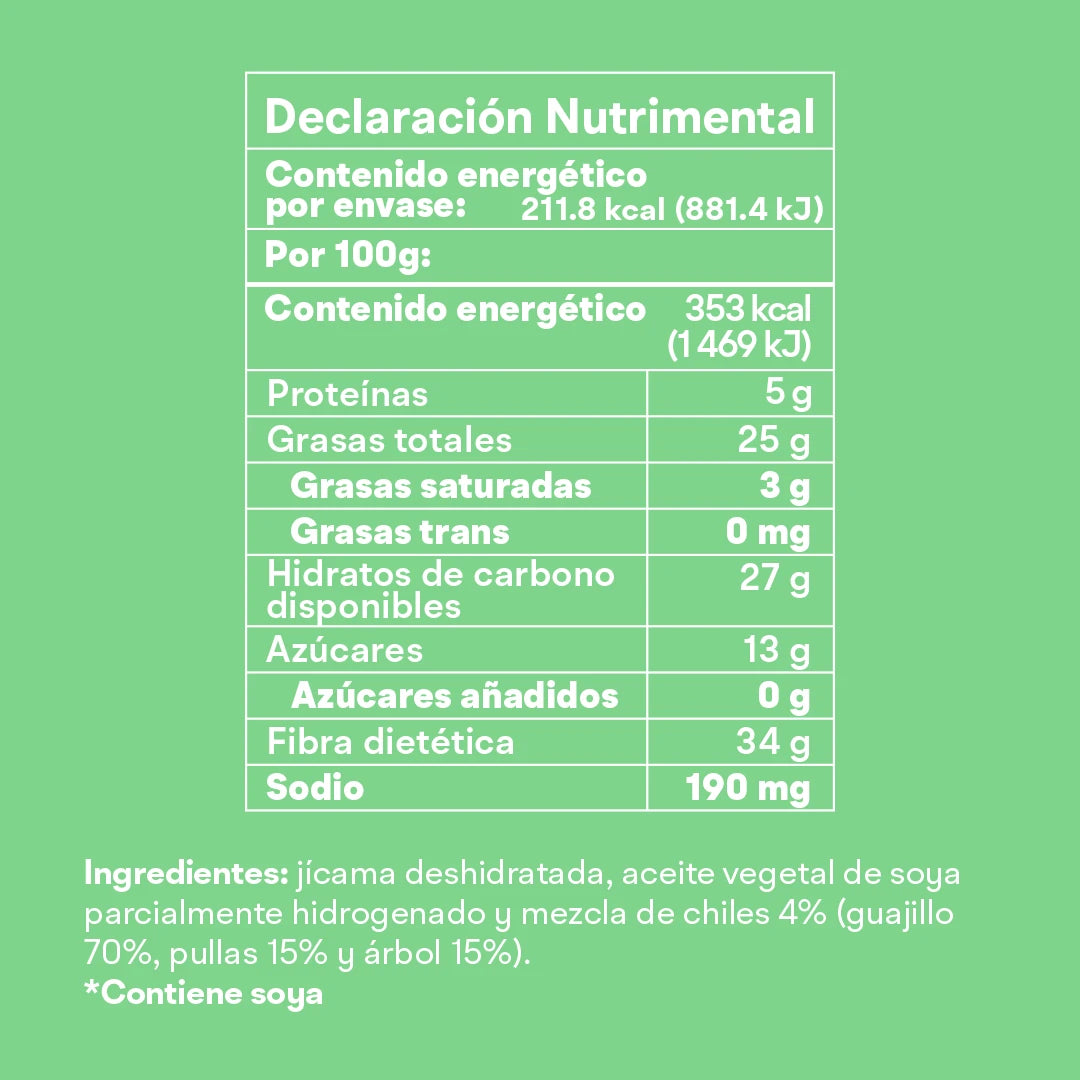 JÍCAMA ENCHILADA 60g
