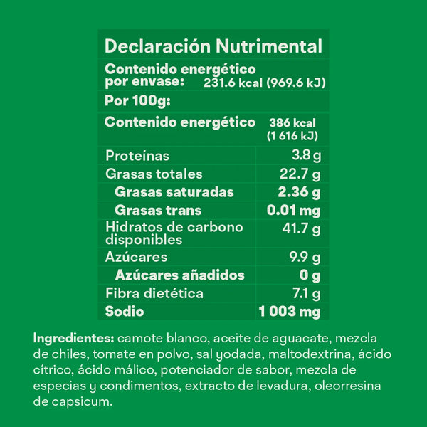 JÍCAMA ENCHILADA 60g