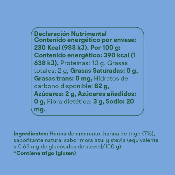 OBLEAS MORA AZUL 60g