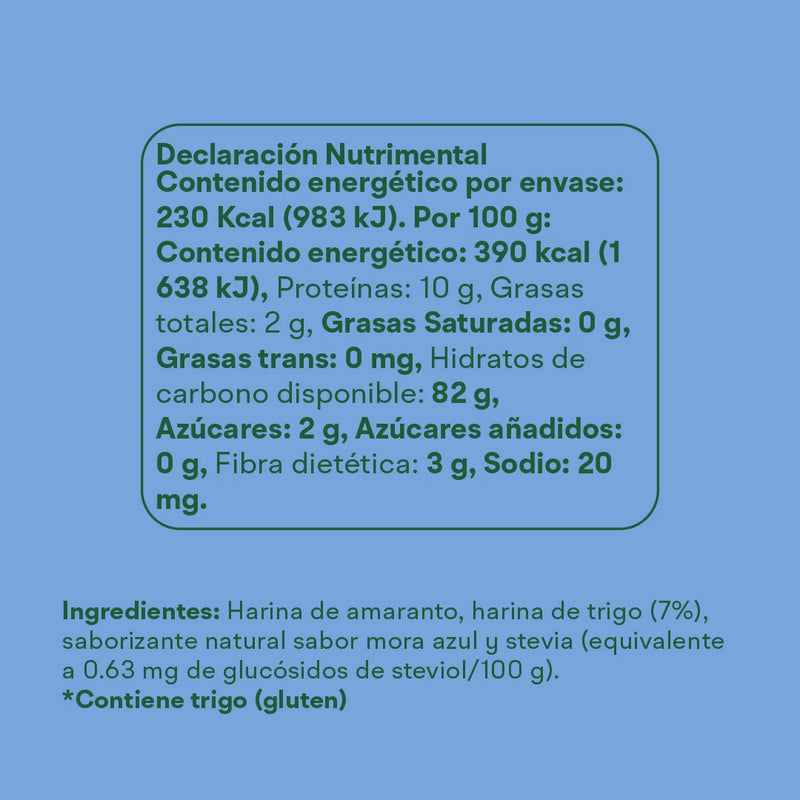 OBLEAS MORA AZUL 60g